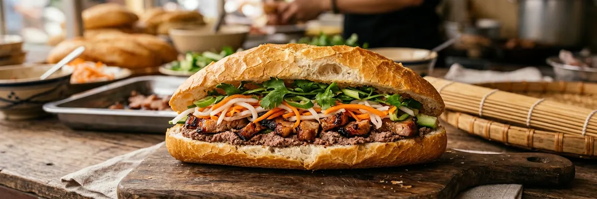 Straßenansicht Hanoi Cuisine
