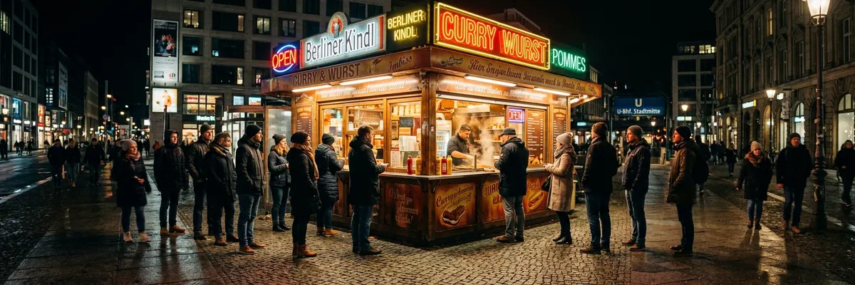 Straßenansicht Die Currywurst