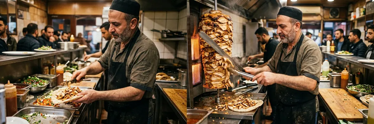 Straßenansicht Jimmy's Falafel